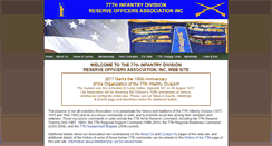 Desktop Screenshot of 77thinfdivroa.org